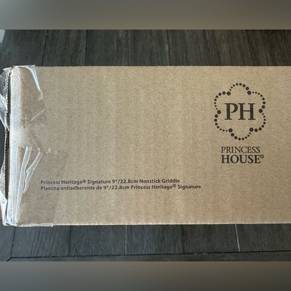 Princess House  9" Nonstick Griddle with Glass Lid / New in Box - Picture 5 of 5